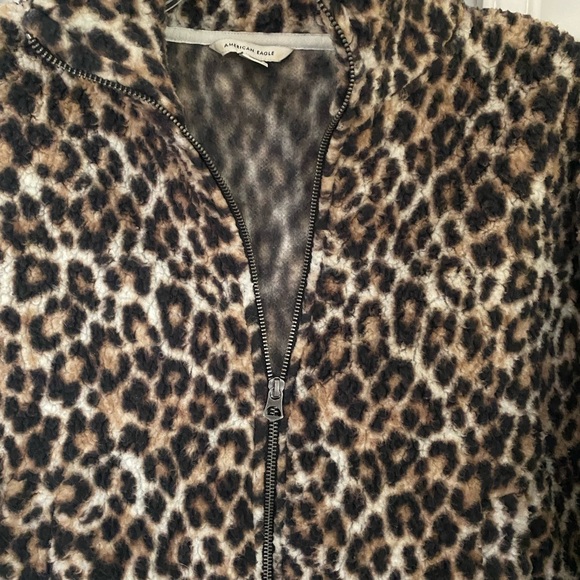 cheetah print teddy coat - Picture 2 of 5